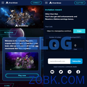 英文版星球大战区块链/锁仓挖矿/挖矿投资系统/MetaMask登录