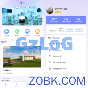 新版海外投资理财系统/理财投资分红系统/红包赠送