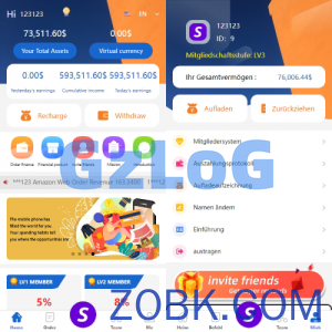 新版多语言抢单刷单系统/派单卡单/余额宝/前端uniapp