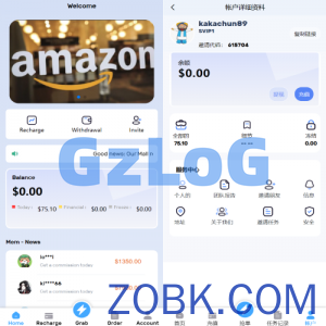 多语言亚马逊自动抓取订单系统/返佣系统/叠加组/电商抢单刷单系统