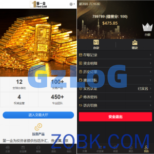 海外黄金秒合约交易/黄金时间盘/黄金微盘投资交易